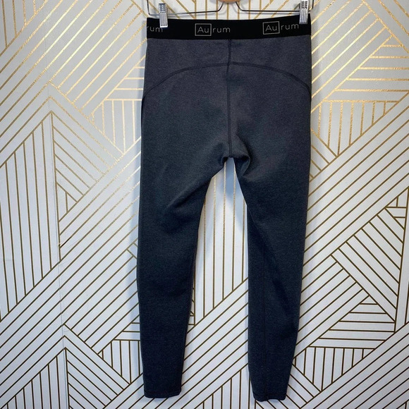 AuRum Mindfulness Mid-Rise Leggings in‎ Gray - Picture 7 of 10